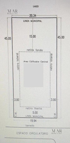 Imagen 11 de 13 de Excelente Lote Al Agua En Venta. Barrio Virazon. Nordelta