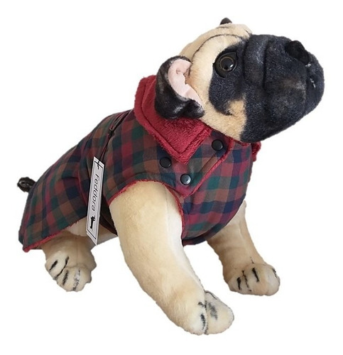 Roupa Frio Pet Pelúcia Tam Especial Gg Curto Buldogue Inglês