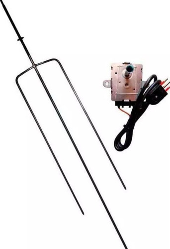 Kit Espiedo Inoxidable Con Motor 10 K.
