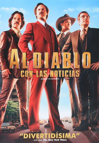 Al Diablo Con Las Noticias | Dvd Will Ferrell Película Nuevo