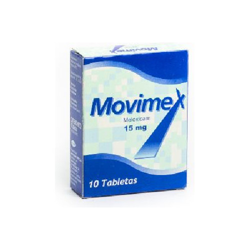 Movimex 15 Mg 10 Tabletas