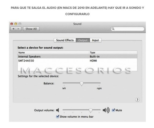 Imagen 10 de 10 de Mini Displayport / Thunderbolt A Hdmi De 1.8 Metros
