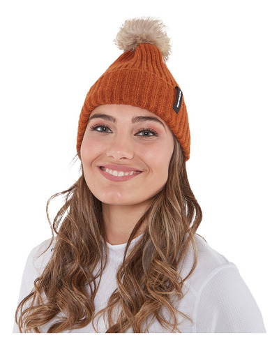 Gorro Montagne Mujer Lana Karoline Pompón Desmontable