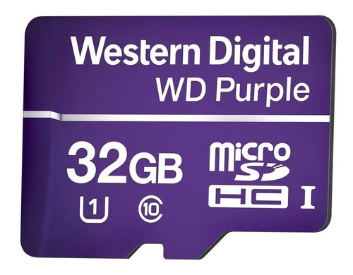 Imagem 1 de 2 de Cartão Micro Sd Purple Intelbras De 32gb 16tbw