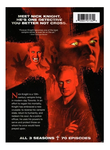 Forever Knight Serie Completa 1989 Boxset Dvd