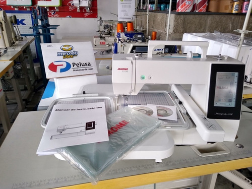 Imagen 8 de 8 de Bordadora Janome 500 E + Kit 3 Tijeras Y 17 Hilos De Regalo!