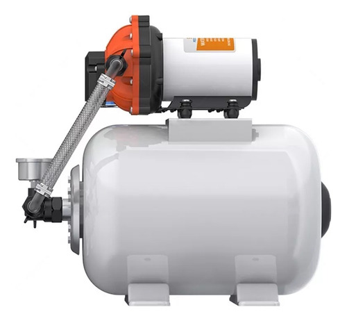 Kit Pressurizador 3.0 Gpm 12v 60 Psi C/ Acumulador 8,0l
