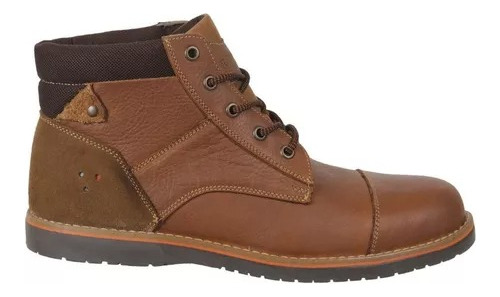 Bota Botín Caballero Vestir Casual Urbano Triples 33005 Miel