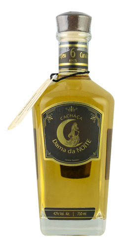 Cachaça Dama Da Noite 6 Anos Garrafa Especial 750ml