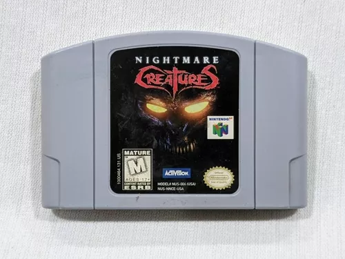 caldera hilo ladrón Nightmare Creatures Nintendo 64 ¡envío Inmediato! | VIDEOJUEGOS MACROSSCDMX