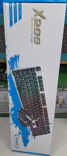 Teclado Qwerty Alambrico Gamer Con Luz Rgb Kb37