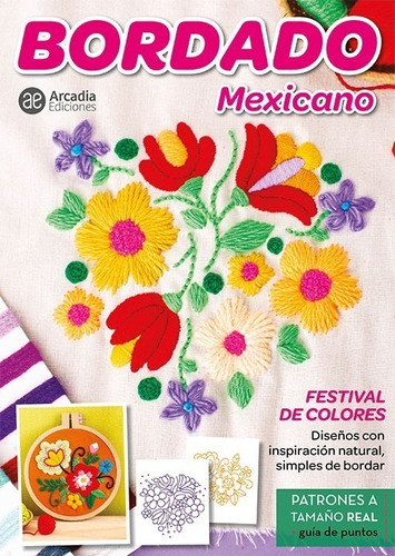 Revista Bordado Mexicano Festival De Colores