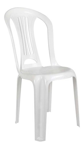 Silla De Plástico Stella Blanca