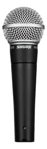 Microfone Shure SM58-LC Dinâmico Cardioide de Mão - Guitar