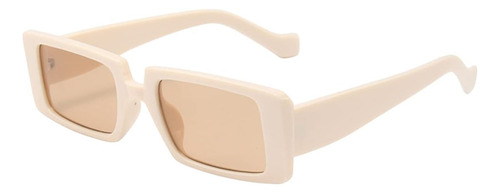 Dollger Retro Rectángulo Lentes De Sol Para Mujer Hombre De