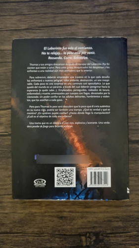 Maze Runner: Prueba De Fuego - James Dashner, V & R