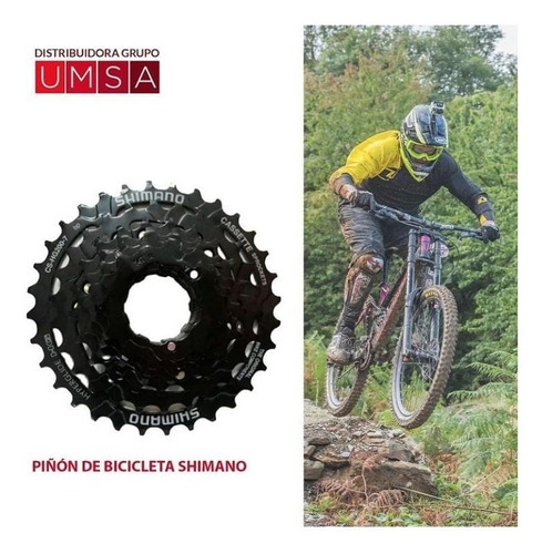 Piñon Mtb Bicicleta Shimano A Cassette Cs-hg200-8 8v 14-32