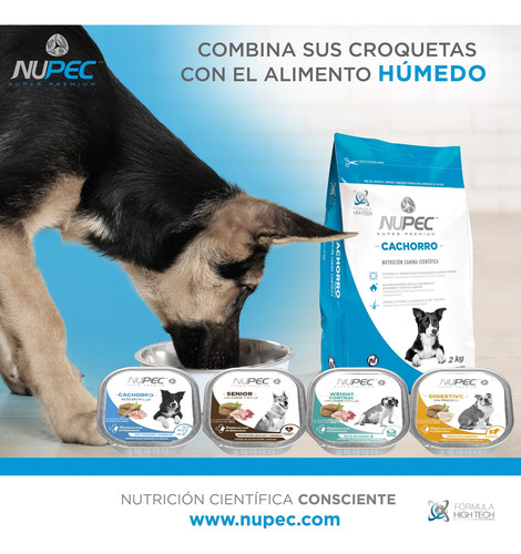 Nupec Cachorro 20 Kg + 5 Latas Alimento Húmedo Perro