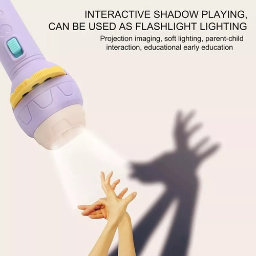 Proyector Infantil Con Rollo De Linterna Con