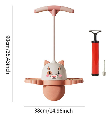 Pelota Pogo Tiger Con Asa, Tabla De Salto Pogo Para Rosa