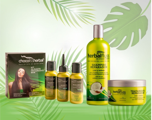 Imagen 2 de 6 de Combo Kit Alisante Chocoliss 60ml+shamp - mL a $393