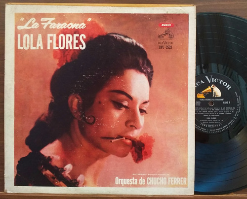 Lola Flores - La Faraona - Lp Vinilo Año 1965 - Flamenco