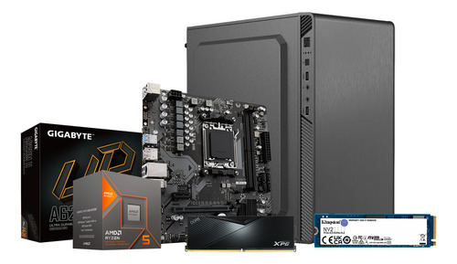 Computadora Ryzen 5 8500g 16gb Ram Ddr5 Ssd 500gb M.2nvme