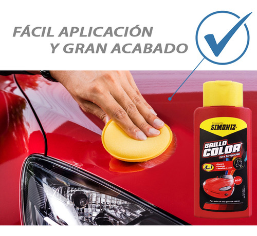 Cera Liquida Rojo 500ml Simoniz