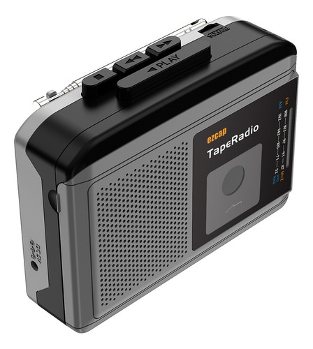 Para Radio Set Jack Fm Ezcap233 Leitor De Fita Portátil Am