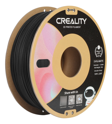 Filamento Creality Cr-pla Matte Fosco Várias Cores 1kg