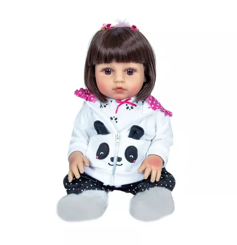 NPK 58cm Silicone Reborn Baby Dolls Boneca Reborn Realista Fashion