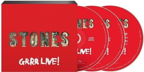 The Rolling Stones Grrr Live 2cds + Dvd Nuevo Beatles Queen 