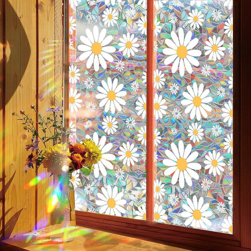 Película Adhesiva Para Ventana Con Diseño De 43cmx100cm