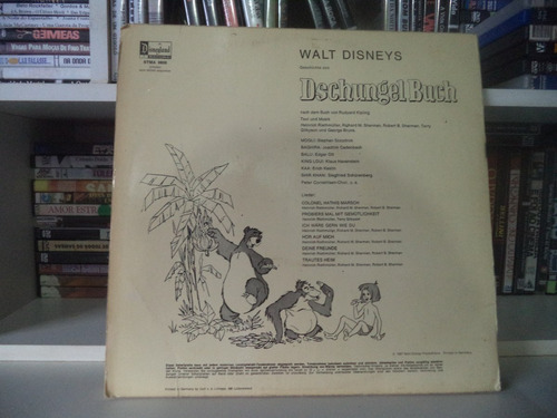 Lp Mogli: O Menino Lobo (1967) Walt Disney - Import. Alemã (Usado)