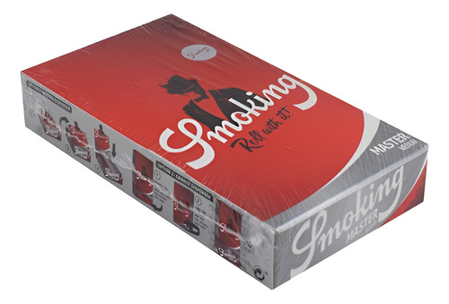 Papel Para Cigarro/seda Smoking Master 1/4 Cx Com 25 Uni