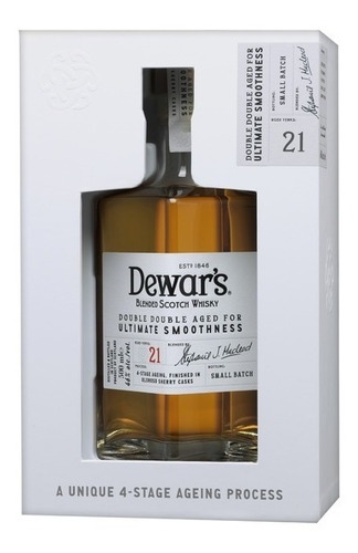 Whisky Dewars 21 Double Double Aged Envio A Todo El Pais 