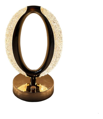Lámpara Velador De Mesa Recargable Touch Tres Tonos Luz