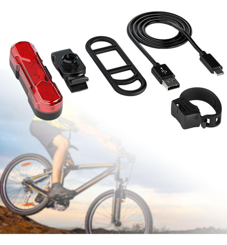 Hwa 2 Luces Traseras Portátiles Usb For Bicicleta