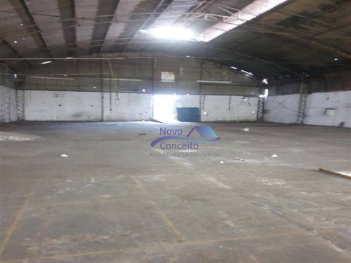 Galpão Para Alugar, 1000 M² Por R$ 9.000,00/mês - Vila Bancária - São Paulo/sp - Ga0190