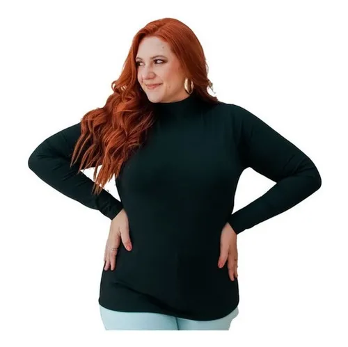 Conjunto De Roupa Interior Térmica Simples Plus Size, Conjunto De