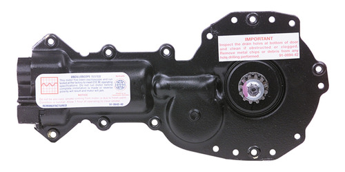 1-motor Elevacion Ventana Delantero Gmc P3500 93-96 Cardone (Reacondicionado)