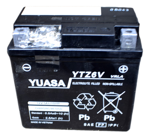 Bateria Ytx5l-bs Bws100/top Boy/click