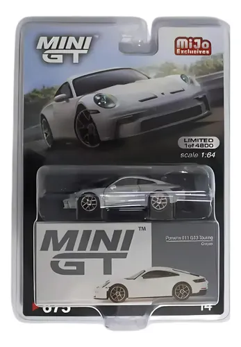 Miniature Porsche 911 (992) GT3 Touring Couleur Crayon - Échelle 1:64 - Mini GT