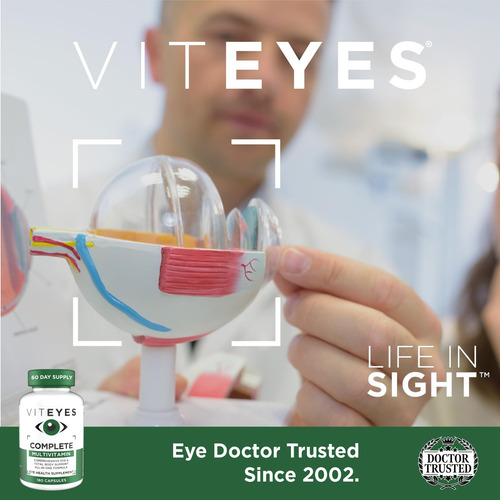 Viteyes Multivitamínico Salud Ocular Y Cuerpo 180 Cápsulas