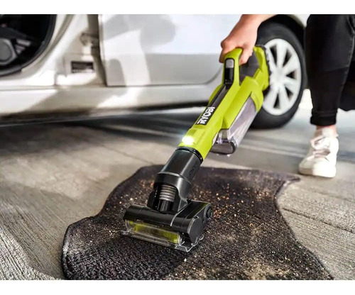 Pacroban One+ - Aspiradora De Mano Inalámbrica De 18 V Con. Color Negro/Verde