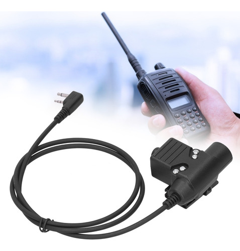 Z-tático U94 Ptt Fone De Ouvido Adaptador Conector Para Baof