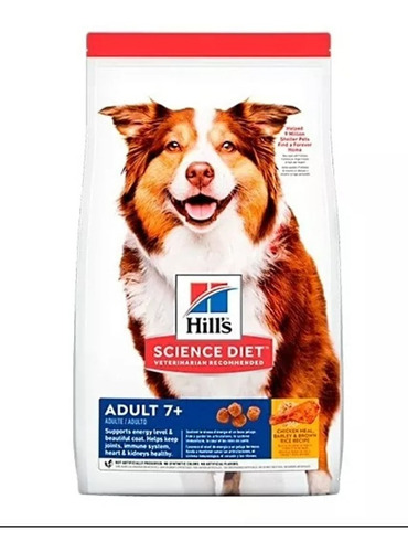 Alimento Hill's Adulto 7+ Ob Senior Para Perro X 12 Kg