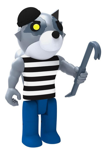 Figura Rash Serie 3 Piggy + Código Dlc 9 Cm