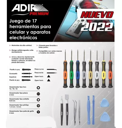 Kit Herramientas Para Reparación De Celulares Pro 138 En 1