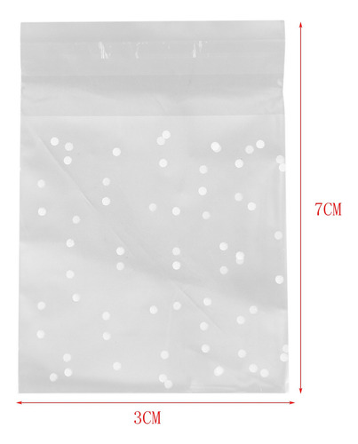 . Paquete De Plástico Con Puntos Esmerilados, 300 Unidades,